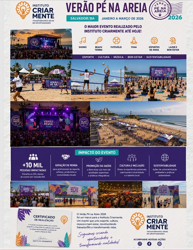 Projeto Verão Pé na Areia